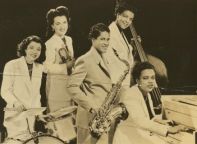 Vi Burnside Quintet with drummer Pauline Braddy, trumpeter Flo Dreyer and unidentified bass and piano players 